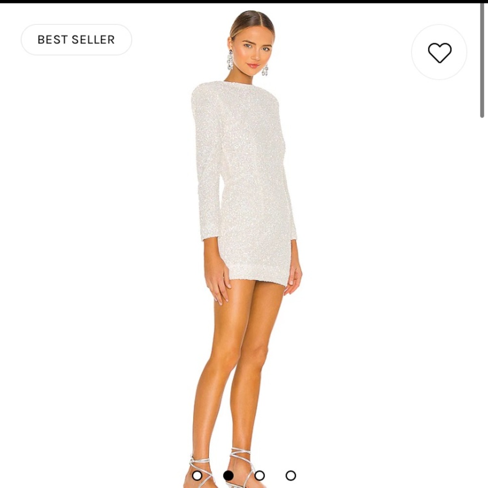 Retrofete White Nikki Dress